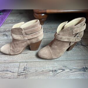 Rag & Bone Harrow Boot | Camel Suede | Size EU 40 | Made in Italy